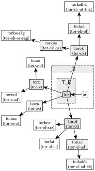 Tor gyök (T_R gyökváz) forrása az or (orv, oroz, stb. _R gyökváz) szó - 
